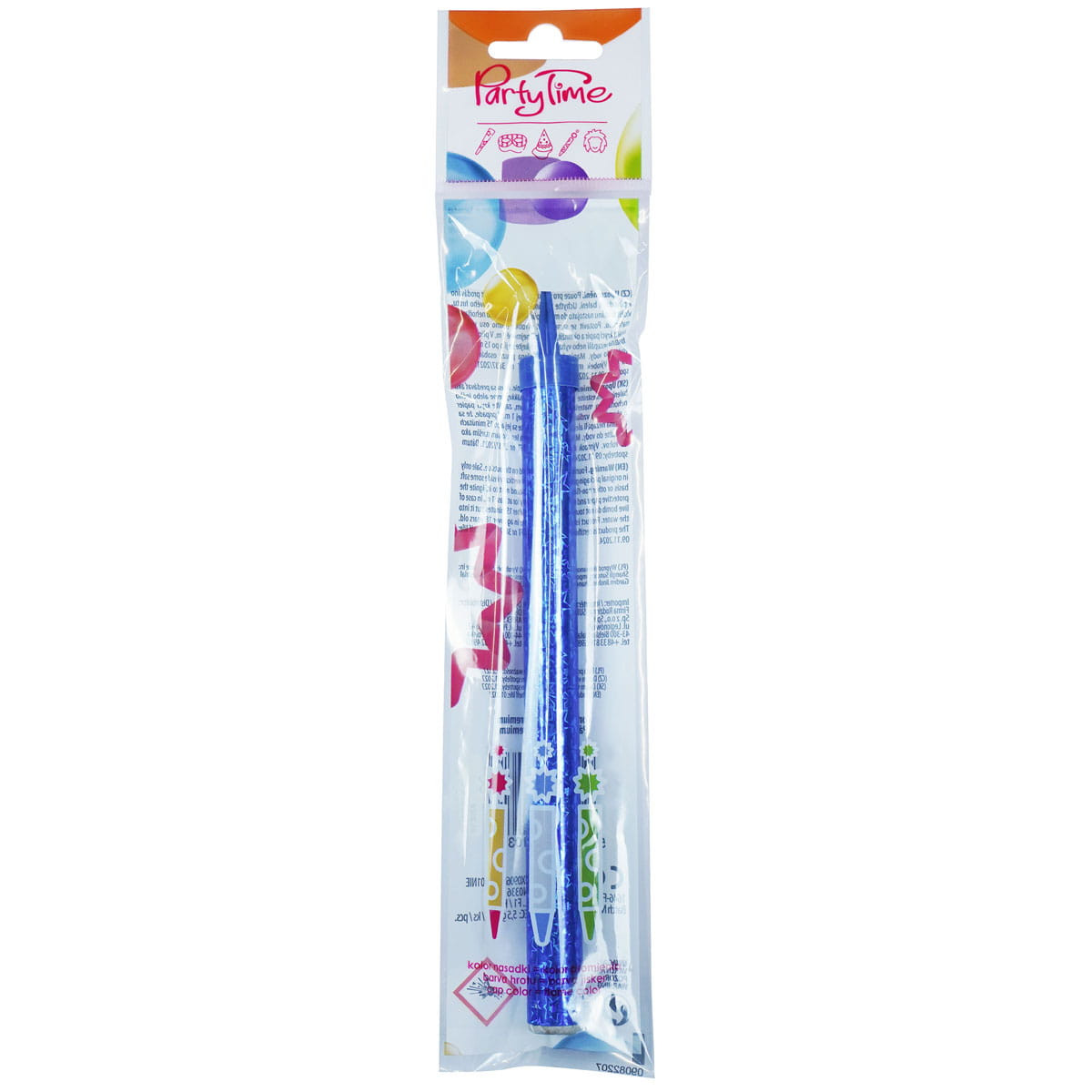 Fontanna party premium kolorowy płomień 18cm niebieski DS0317NIE-0843 Arpex